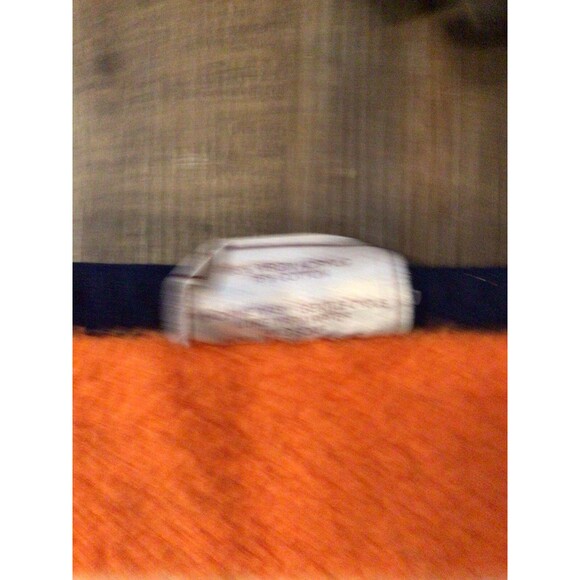 Chicago Bears Biederlack Blanket Blue Orange Fuzzy 56x44 - Picture 16 of 16